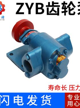 高温头齿轮油泵头ZYB-小ZRM型机齿轮油泵自吸式高压齿轮泵豆油渣