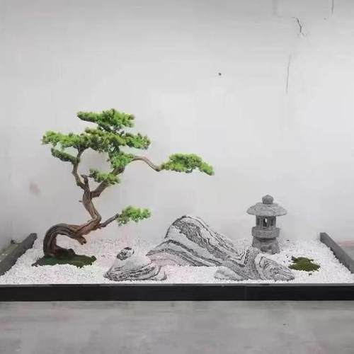 雪浪石切片组无天然雪院浪石室微景观园林合别内墅庭造景