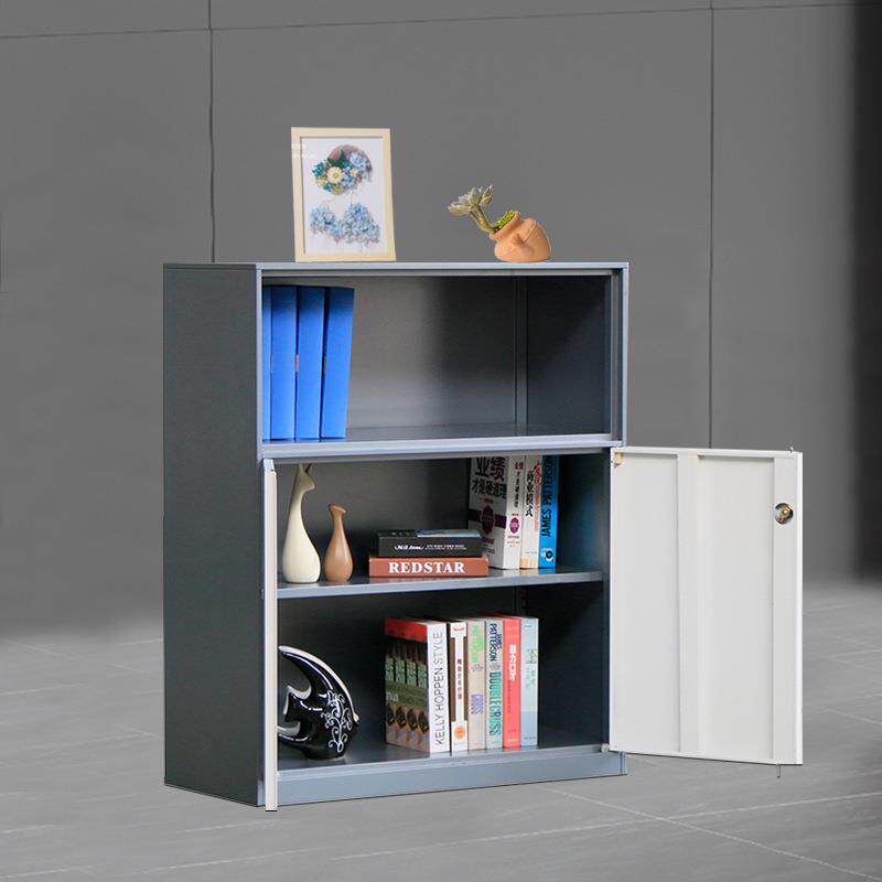 公柜隔断铁文件柜档办案皮资料办储物柜公室矮柜JAB落地屏风柜