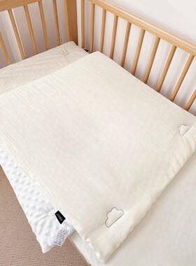 婴儿垫褥子秋冬宝宝幼儿豆园专用豆NLC绒睡透垫纯棉床气儿童拼接