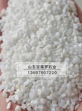 园林化白沙子20-40573目人造绿白沙滩雪白砂装饰灭花烟沙子