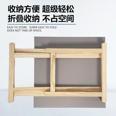 物台木质可折叠静画写生拍摄CFT工作台美术油静教物放置台艺考教