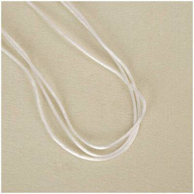 厂家供应生活工具DIY弹色力绳服FDP饰标小吊价牌白圆松紧线绳可