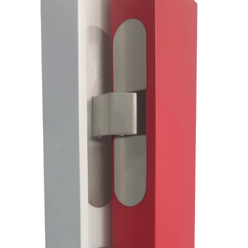 无极芯304不锈钢隐藏式暗装折叠房门静音十字门铰链合页不可调