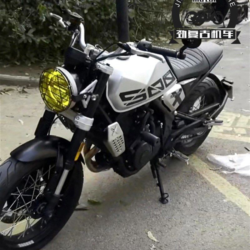 适用于高金500大灯网罩灯网 GK500改装大灯保护网罩灯罩挡风,摩托车/装备/配件,摩托车前挡风,淘宝优惠券,粉丝福利购,淘宝优惠卷