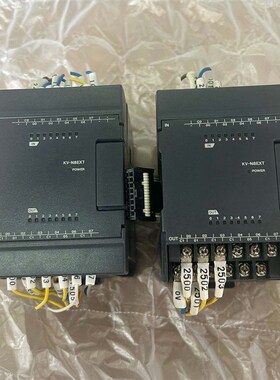 议价9新基恩士PLC模块 KV-N8EXT实物拍摄2台维修