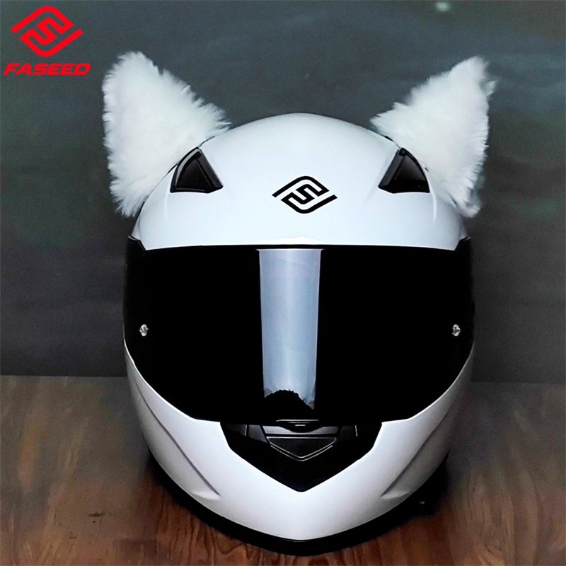 意大利FASEED机车头盔摩托车男女骑士复古全盔夏季个性酷四季通用