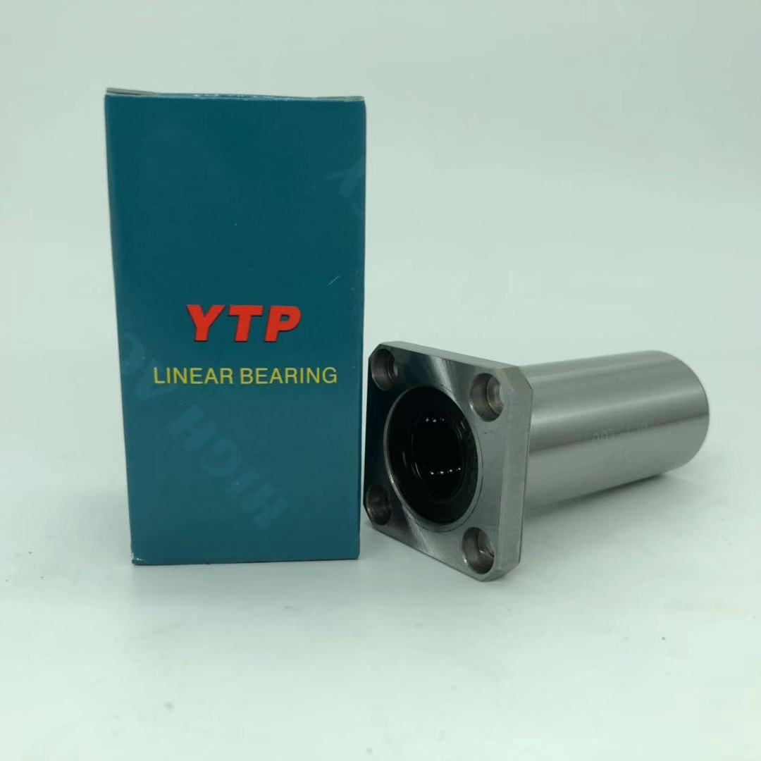 YTP直线运动加长方法兰轴承LMK6 8 10 12 13 16 20 25 30 35LUU