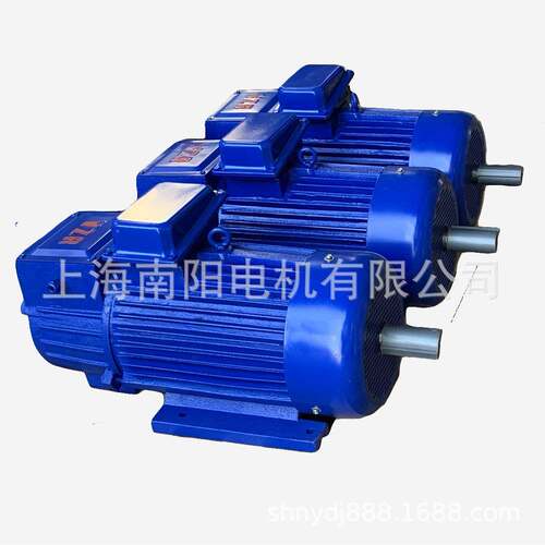 轴上海南-阳电机ZR132M263.7JPSKW双出三相Y异步起重电机