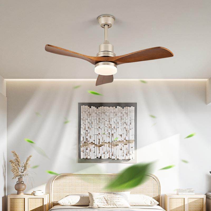 严选新式色护眼卧室风扇灯电扇中全光谱大扇叶胡桃木餐灯671厅吊,家装灯饰光源,风扇灯,淘宝优惠券,粉丝福利购,淘宝优惠卷