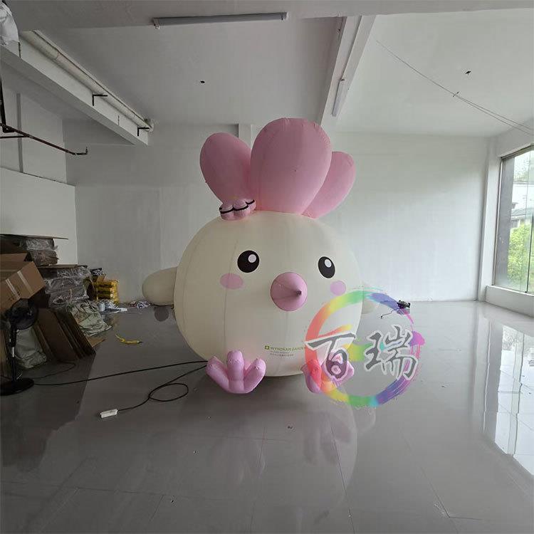 充卡红通蒜鸟气模网蒜鸟闪活动展览小鸟美QKN陈气模型搭建快气模