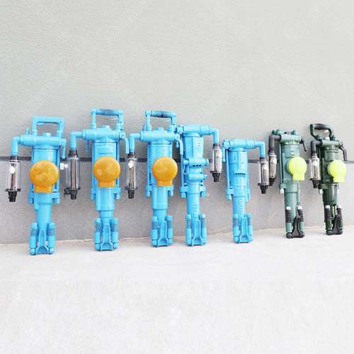 782YT2气8动凿岩机大率动气功风腿式凿岩机YT24风钻手持式凿岩钻