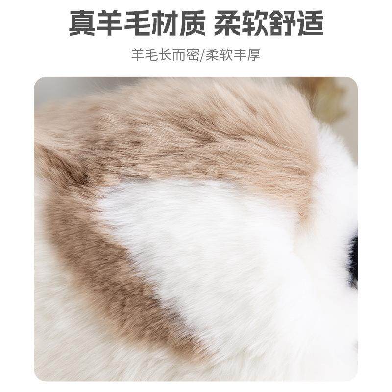 毛垫抱枕坐沙发垫护腰靠垫羊毛抱枕可羊爱影靠枕沙背发家用抱枕