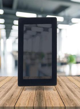 丝印黑色半透FCL明片pvc工镜片厂茶色硬pc面板厂加亚克力镜片