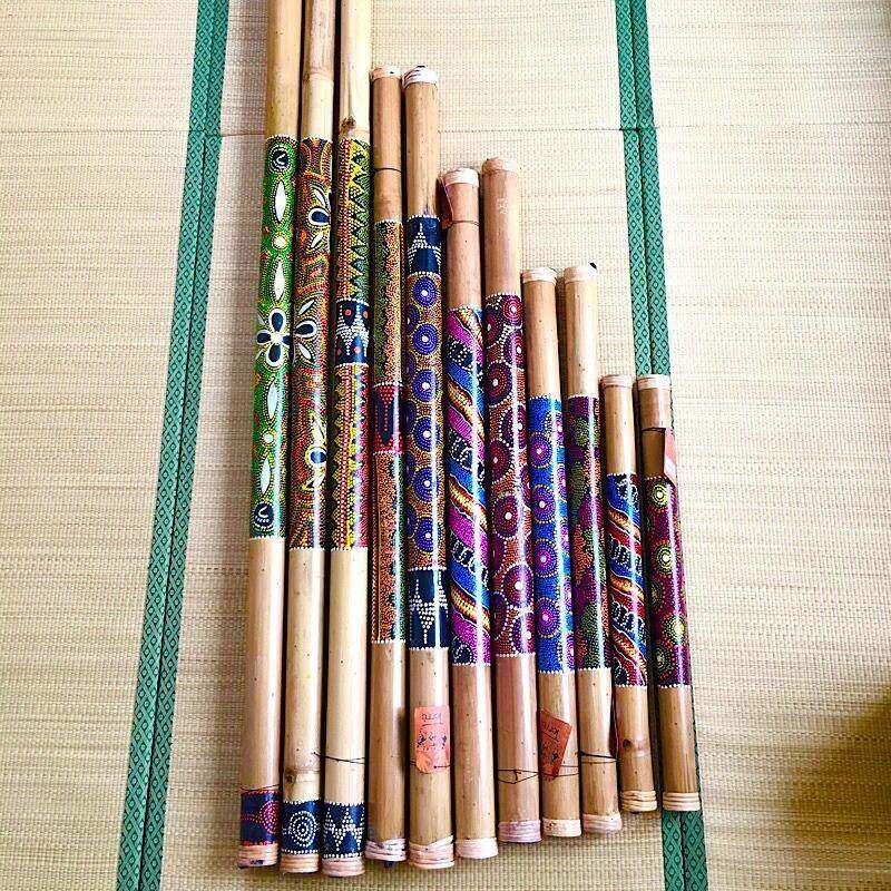 德瑞terre拟雨棍德乐国进小众声ILX音疗器竹子雨口声器雨声筒雨棒