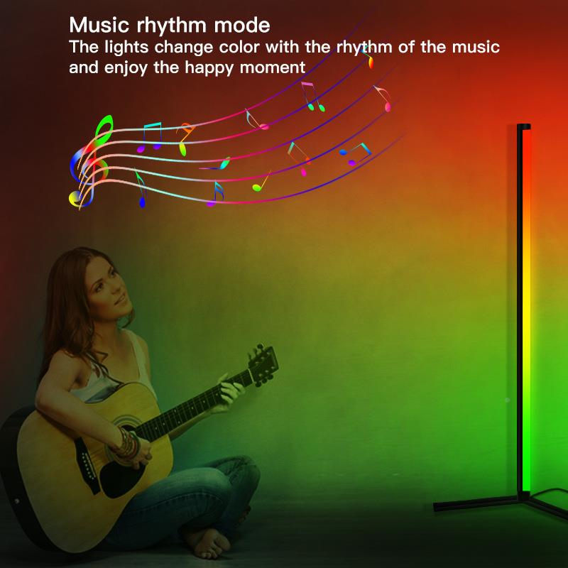 款LED墙角灯AP智爆能全彩氛围灯插直JSGH-H02式拼接网P红灯幻彩落