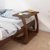 实木沙发边几柜可移子桌带轮动迷你茶几用客厅小户KSI型家方角几