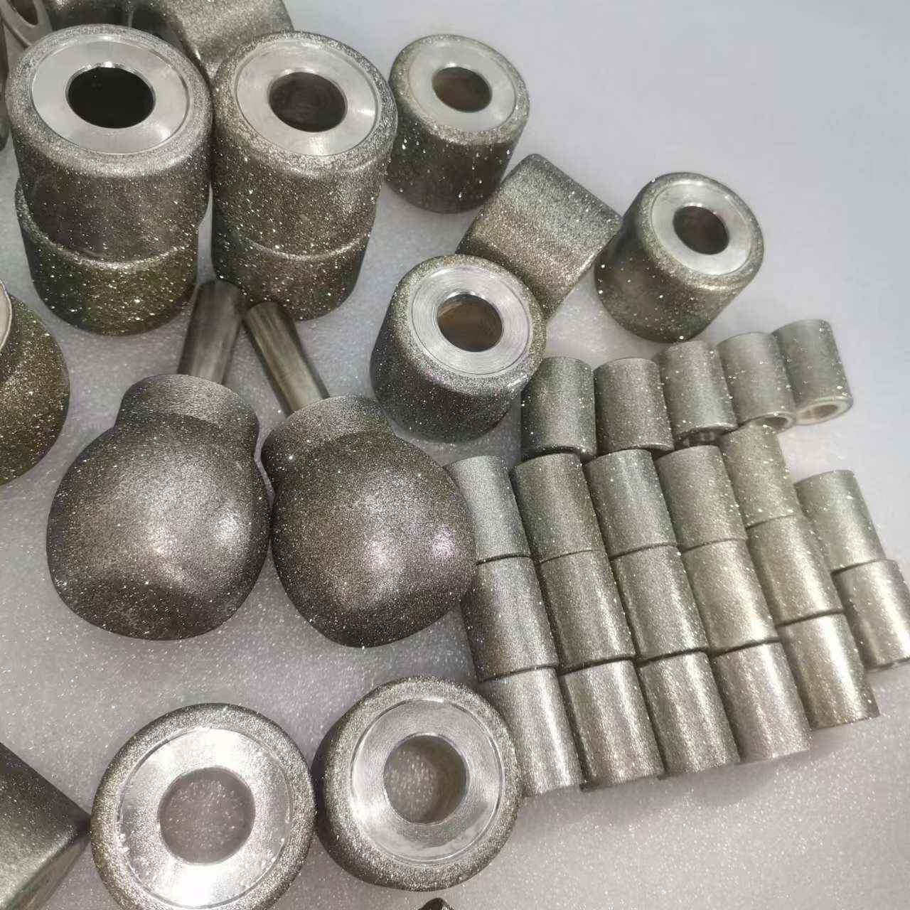 金KM2257刚石圆磨砂轮电金刚金石内圆磨头镀磨内钨钢合玻璃磁性材