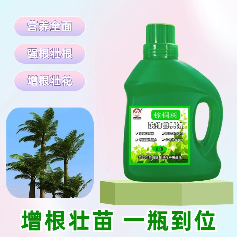 棕榈树专用浓缩营养液多元素复合庭院盆栽扇子树大树苗绿植花肥料