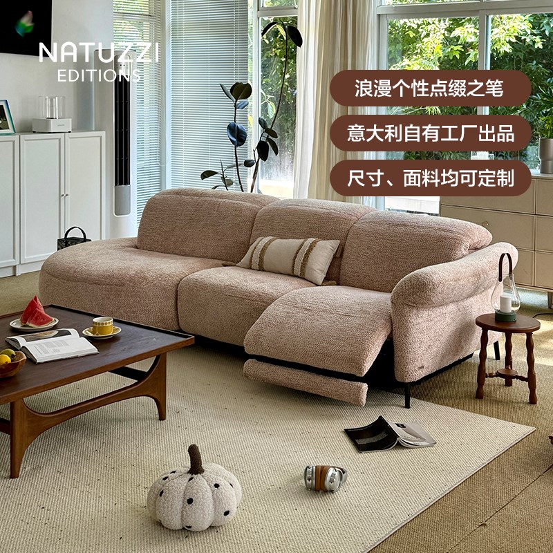 NATUZZI意迪森意大利进口品牌真皮沙发别墅设计师款C300订金
