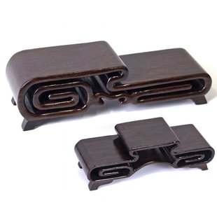 实木书卷几古玩摆件底座木雕工艺品奇玉石翡翠玛瑙鼻烟壶木质底托