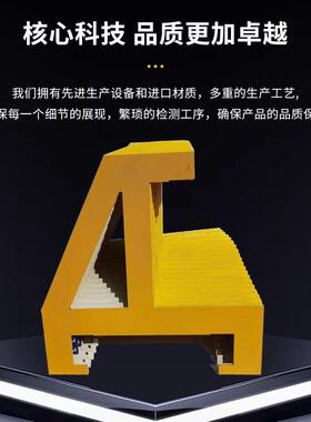 机伸床缩琴式防护罩风CBS琴防尘罩导轨一字帘防火阻燃激型光风切