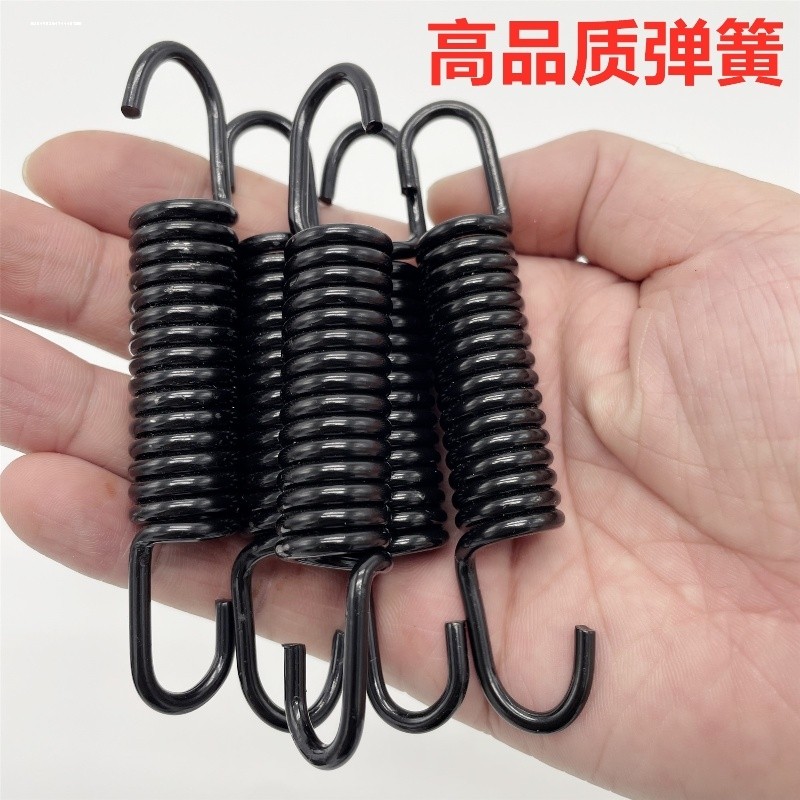摩托车电动车主支撑弹簧大支撑脚架弹簧加粗撑子双支架弹簧拉簧