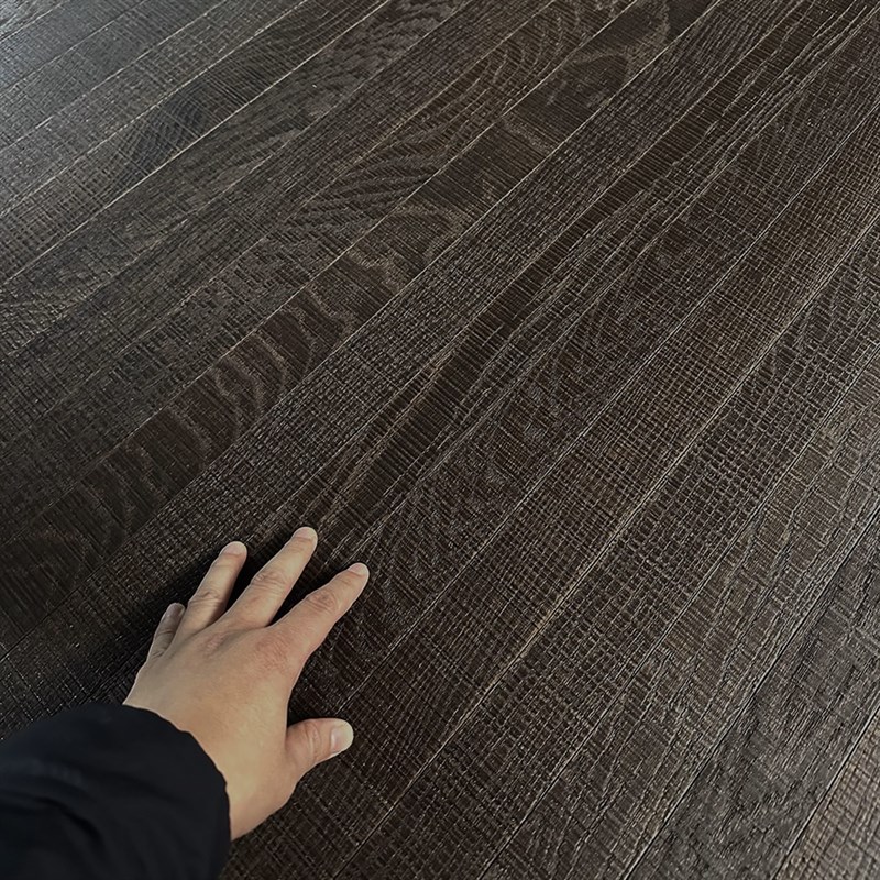 1.9米极窄橡木锯齿纹烟熏深色地板进口多层实木15厚enf环保地板