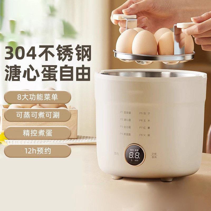 德国煮蛋器自动断电家用蒸蛋器多功能煮鸡蛋机宿舍定时早餐机
