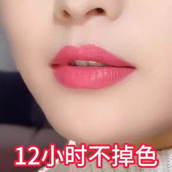 李佳奇直播不掉色不沾杯素颜显白口红肉桂奶茶灵感山楂色防水保湿