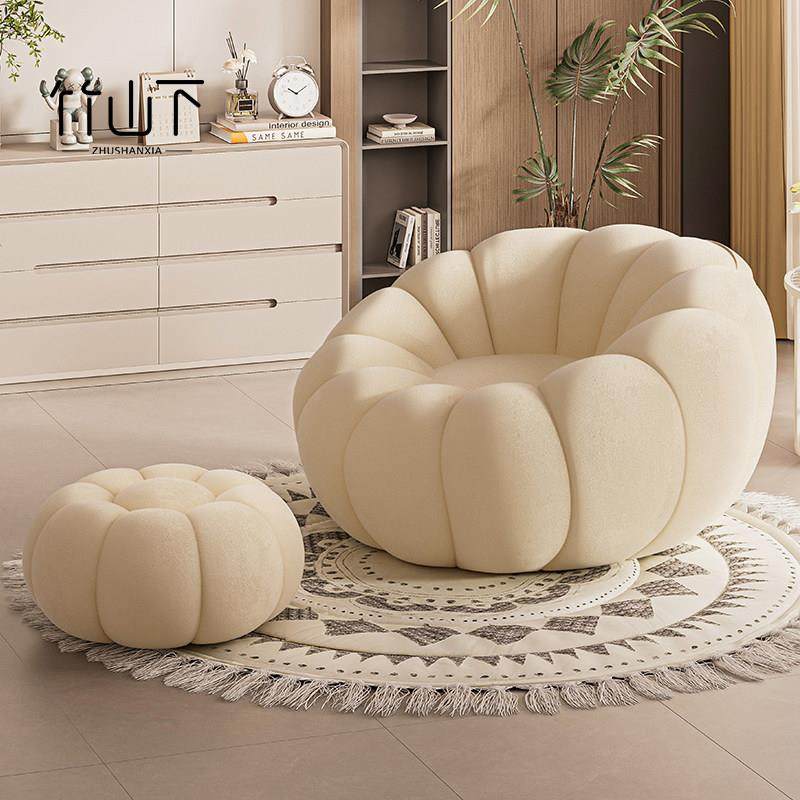 日式精工懒人沙发可躺可睡南瓜沙发单人卧室小沙发客厅2025新款阳,住宅家具,懒人沙发,淘宝优惠券,粉丝福利购,淘宝优惠卷