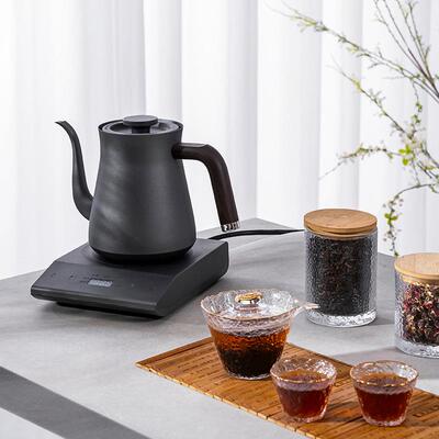 30部4不17879锈钢长嘴全动底细上水电热水壶咖啡自泡茶专用自吸烧