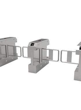 超市入小口单向门圆进出口器摆闸SBTL出入口闸机人行通道柱柱立手