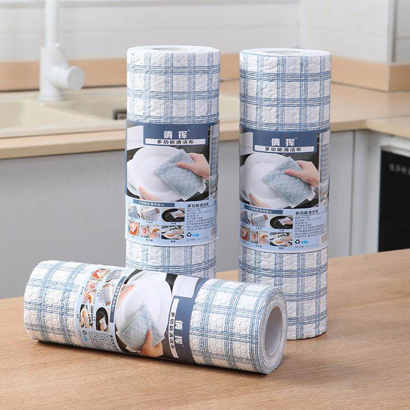 【外贸品质】懒人抹布干湿两用厨房碗布一次性吸水不织布碗巾家用