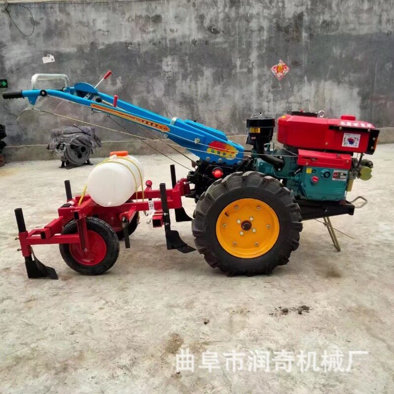 农用柴油单杠手扶拖拉机旋耕机 121/151底盘18马力开沟手扶拖拉机