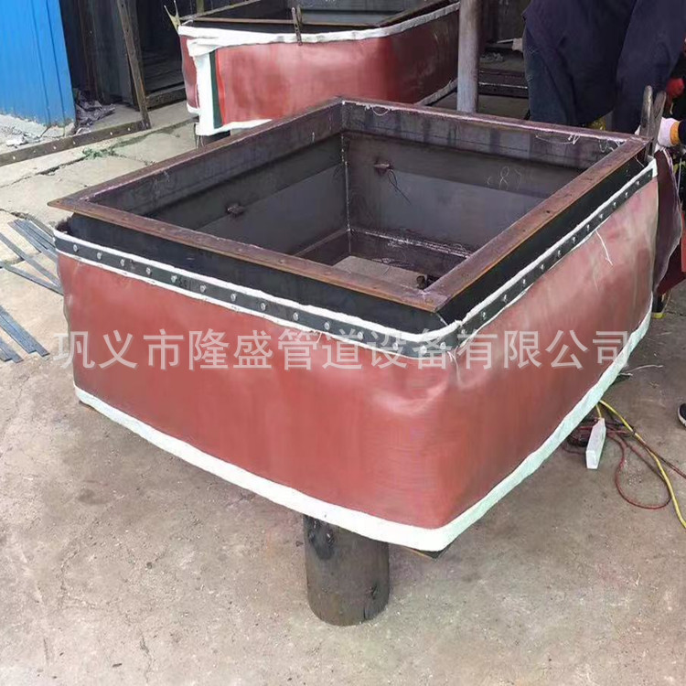 FUB橡胶风道补偿器 矩形风道补偿器 波纹管补偿器厂家直供软管