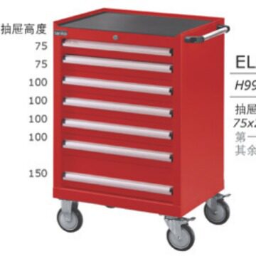 天钢tanko标准型红色工具车ELA-187M