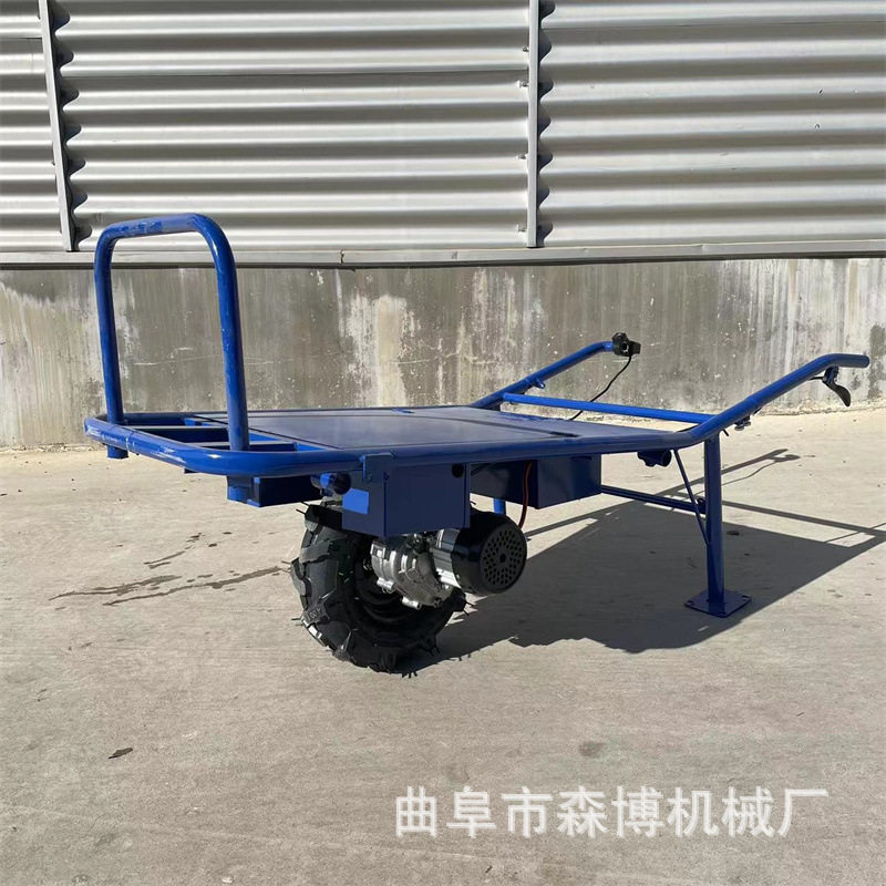 家用仓储电动爬楼平板手推车