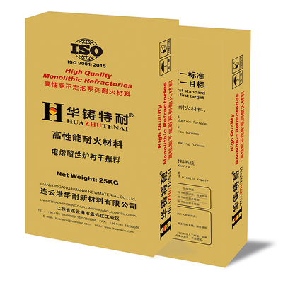 中频炉电熔石英酸性炉衬干振料 中频炉有色金属坩埚填充料 25公斤