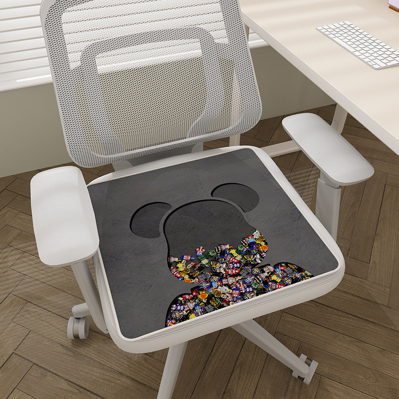 暴力熊冰丝透气夏天椅子坐垫屁垫夏季凉席垫餐椅凳子垫办公室椅垫,居家布艺,椅垫,淘宝优惠券,粉丝福利购,淘宝优惠卷