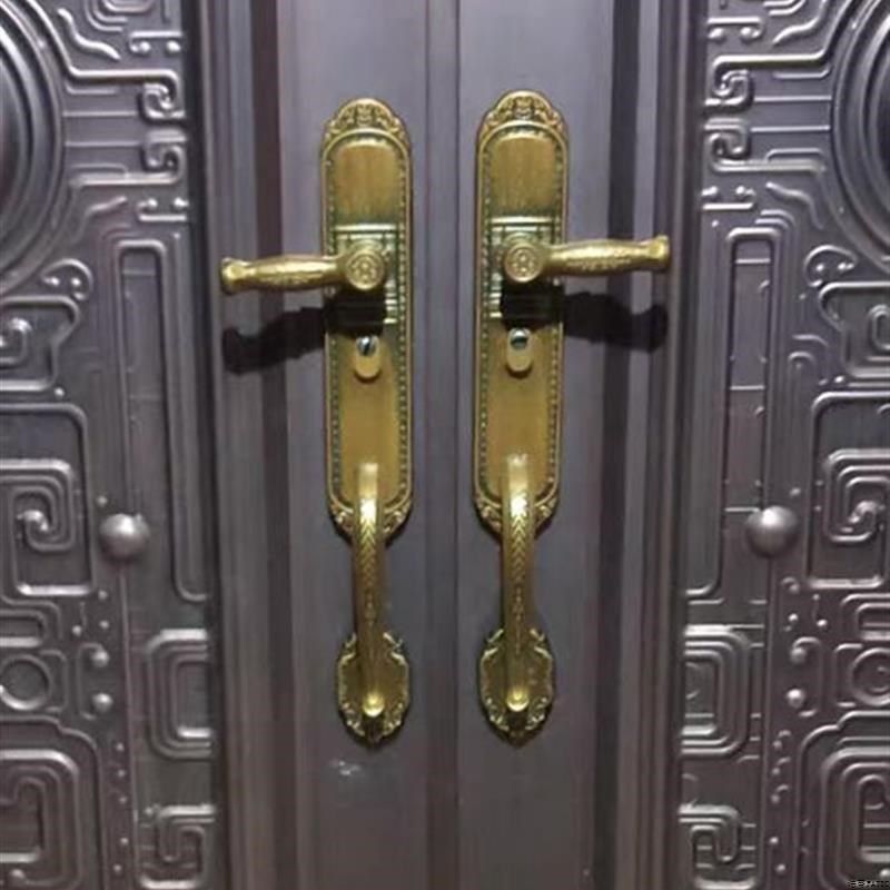 双开门把手入户门执手锁仿铜大拉手大把手精品豪华仿古别墅大门.,基础建材,机械门锁,淘宝优惠券,粉丝福利购,淘宝优惠卷