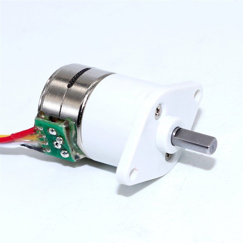 微型减速无刷步进电机2相4线全金属齿轮5V 12V小型马达 接受订制