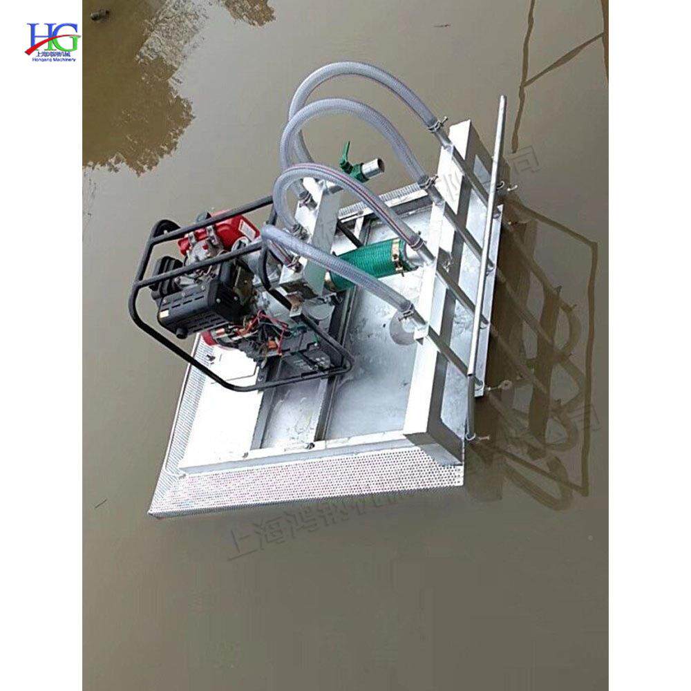 藕钢田鱼汽油柴油挖藕机GJM不锈浮体采藕机莲水藕产养殖收塘货设