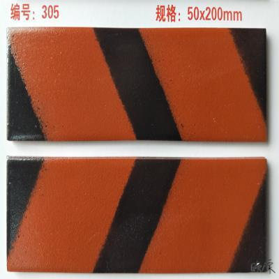 仿古红条砖室内庭院别墅闽南清水砖仿古红砖文化餐厅墙面墙壁中式