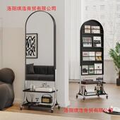 全身镜厅书架落地杂志移架试衣镜置可咨询客服动梳妆镜子穿衣镜客