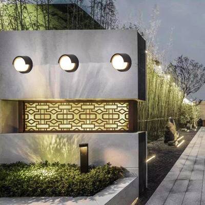 壁灯LE防水创意别墅花园室外外大D985门口阳台过道外墙露台庭户院