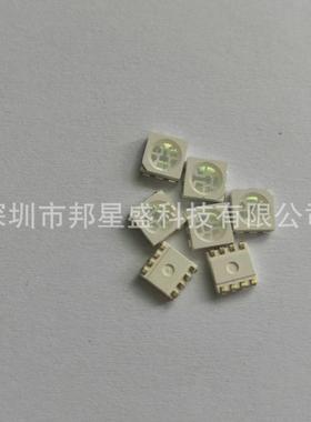 工厂RGB超高50亮505050七彩发光LE蓝D发光二极管口正七彩红绿缺贴