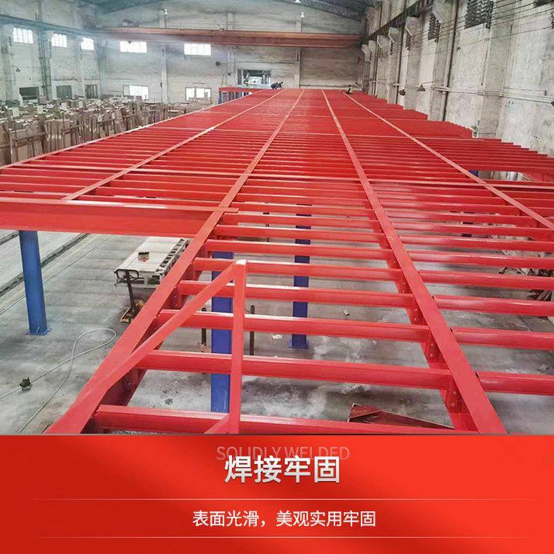 楼货钢结构架组合式重型工业承阁台重仓库多层平置物架86重型仓储