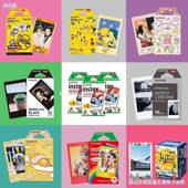 7C彩边卡通 相 7S25 富BCX士拍立得白边m3ini寸边相纸11花