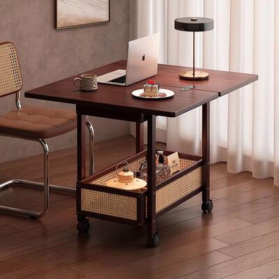 带轮约叠折茶几家居折年轻人叠餐AXK桌多功能茶简几